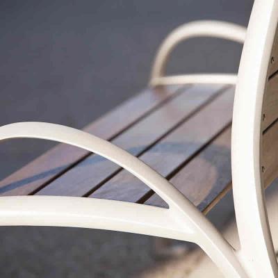 Solid wood park chair