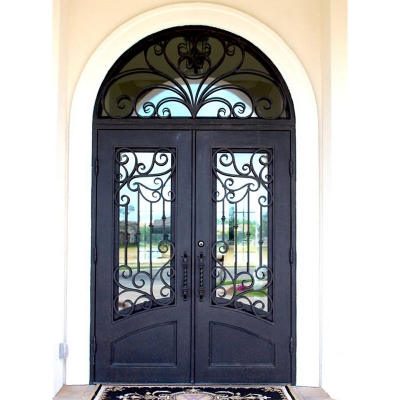main wrought iron entry doors